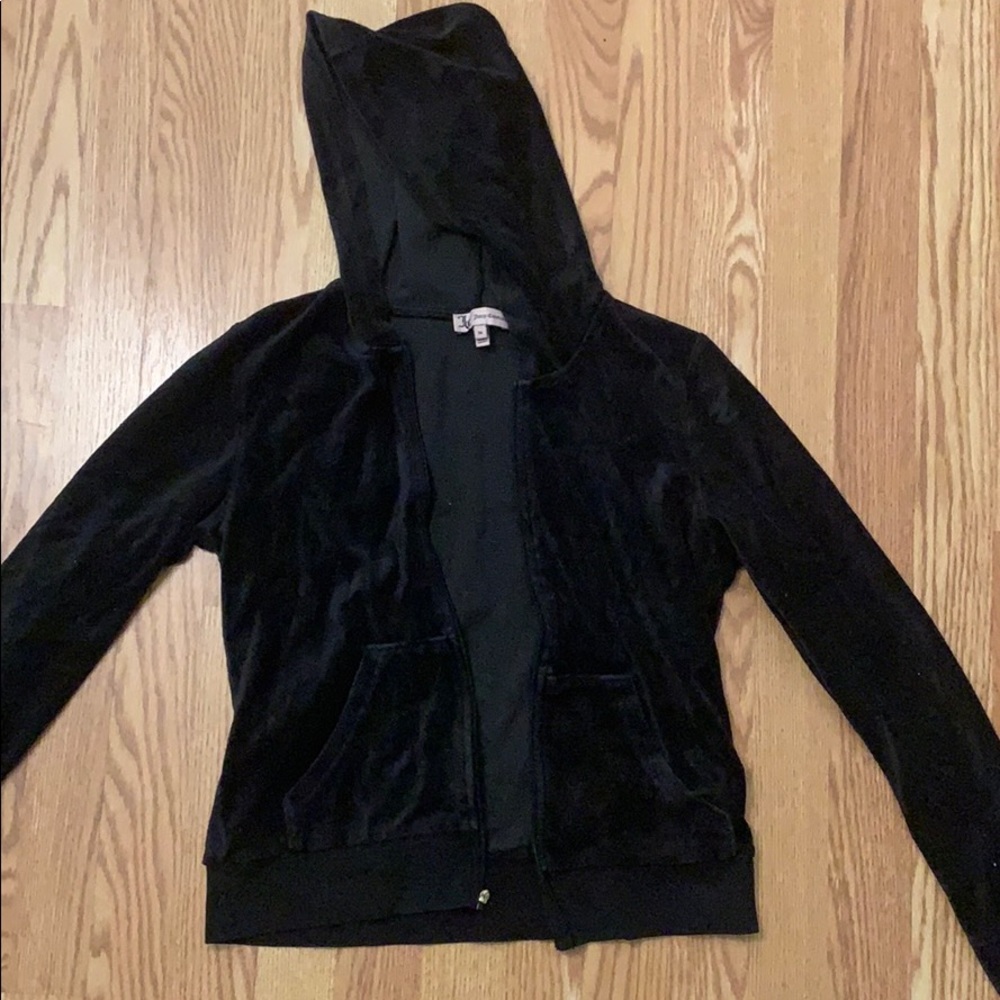 Black Juicy Couture Velour Tracksuit